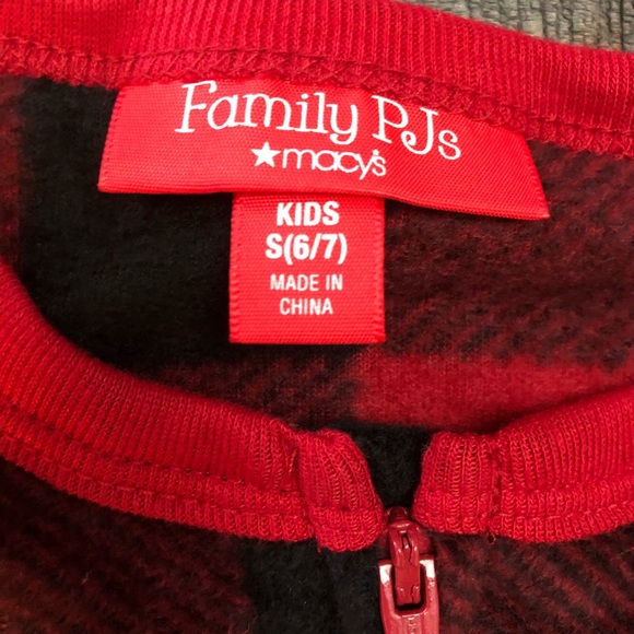 Family Pajamas Matching Kids Buffalo-Check Pajamas - Picture 6 of 7